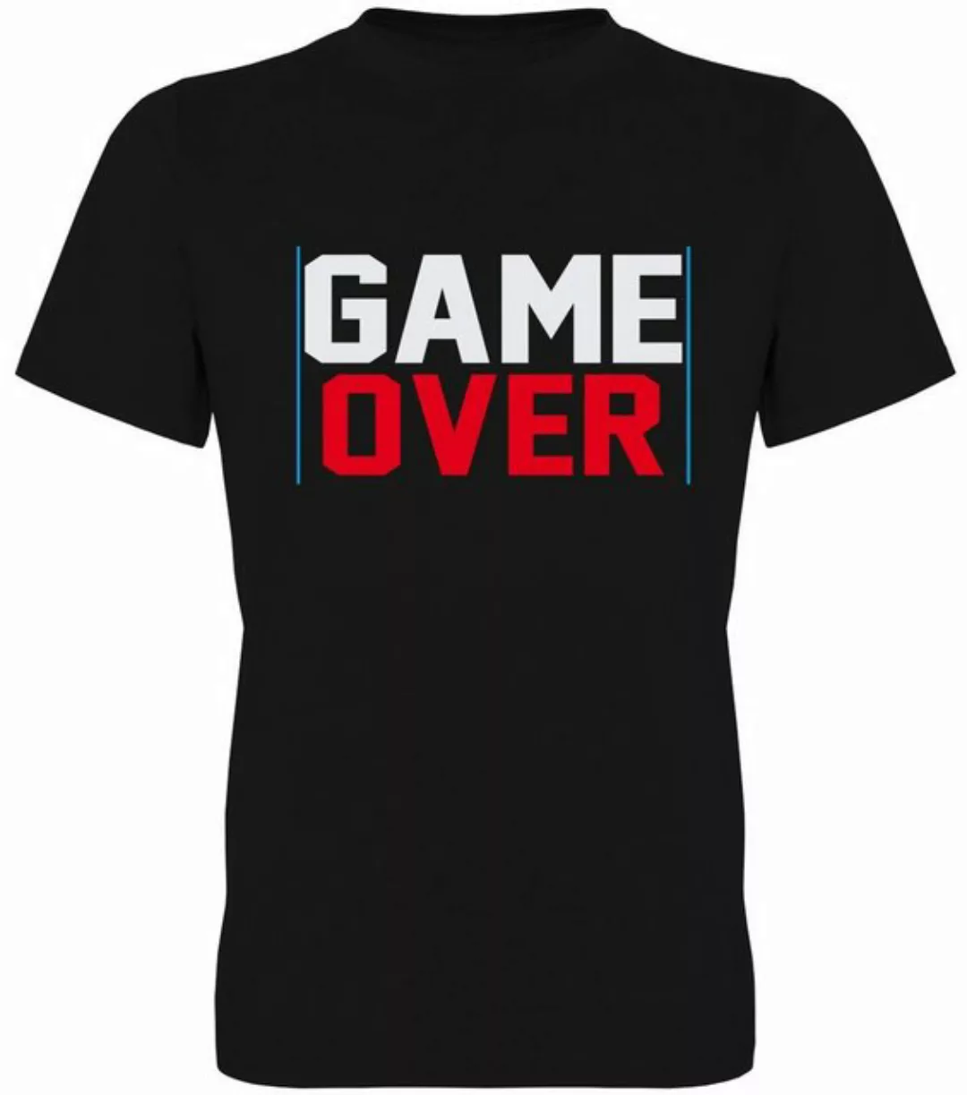 G-graphics T-Shirt Game over Herren T-Shirt, mit trendigem Frontprint, Aufd günstig online kaufen