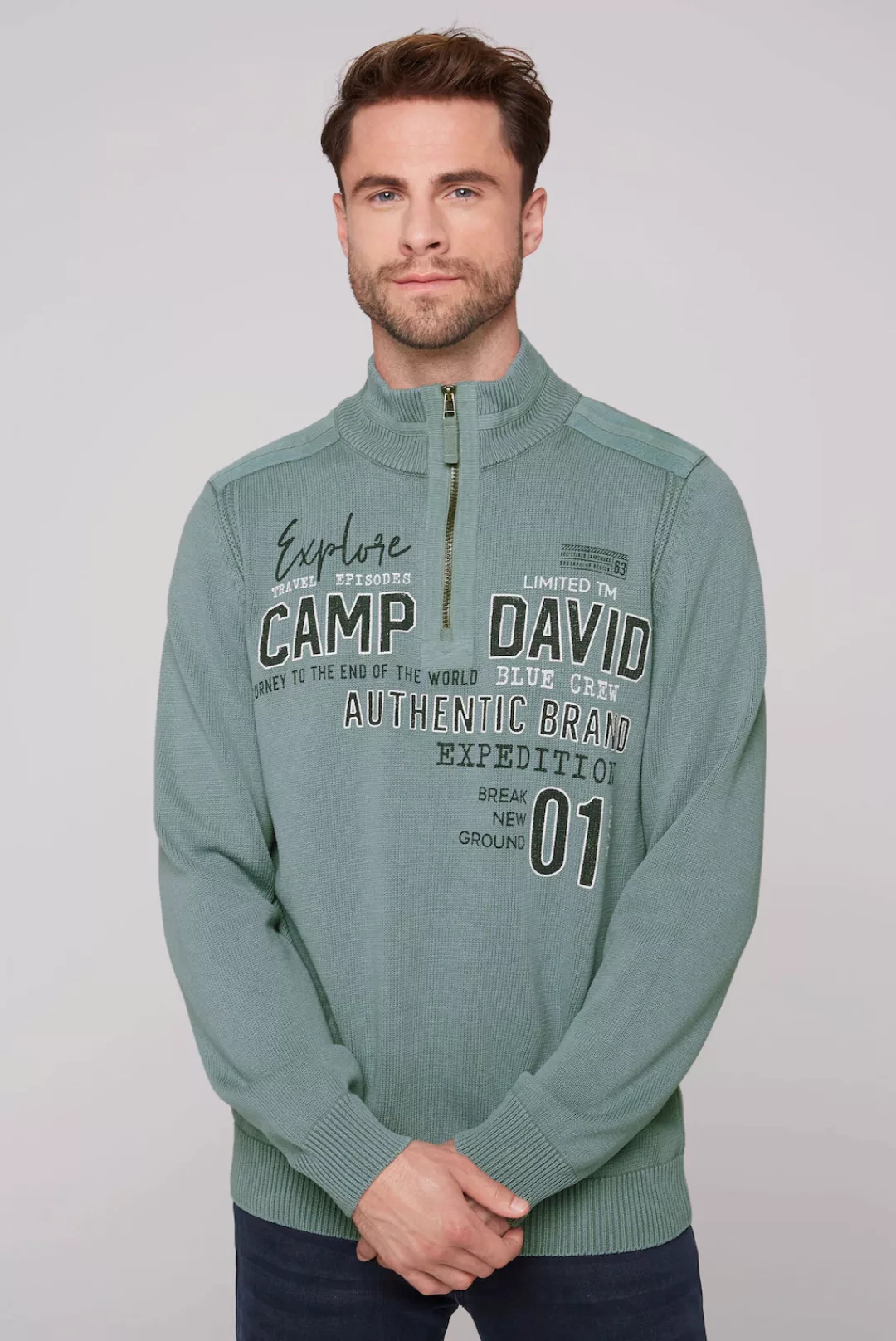 CAMP DAVID Troyer, aus Baumwolle günstig online kaufen