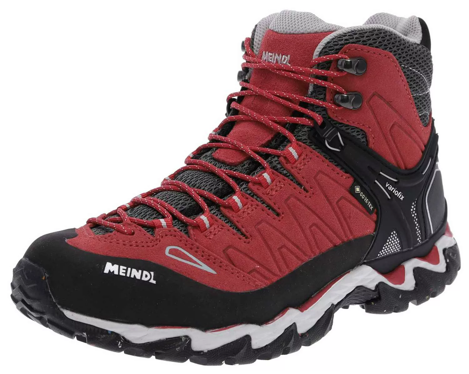 Meindl Lite Hike Lady GTX Graphit Rot Damen Hiking Schuhe günstig online kaufen