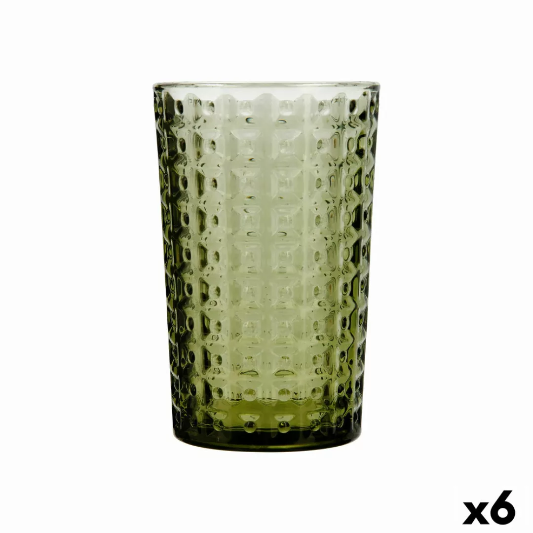 Becher La Bouchée Alma Grün Glas (350 Ml) (pack 6x) günstig online kaufen