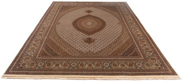 morgenland Orientteppich »Perser - Täbriz - 360 x 249 cm - hellbraun«, rech günstig online kaufen