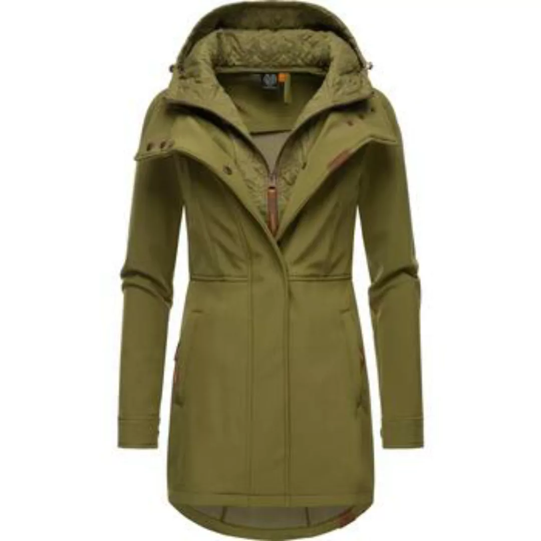 Ragwear Softshellmantel "Ybela", sportliche, gefütterte Outdoorjacke mit Ka günstig online kaufen