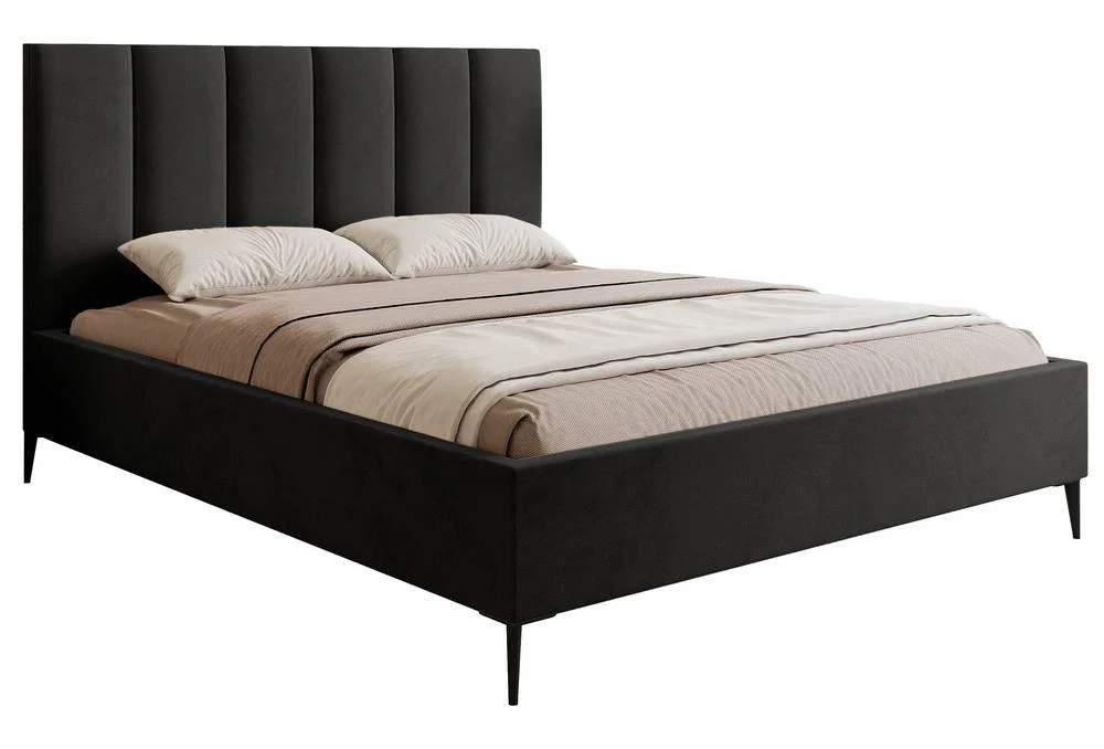 NADUVI Collection | Bettgestell Carolina mit Staufach Samt 180x200 günstig online kaufen