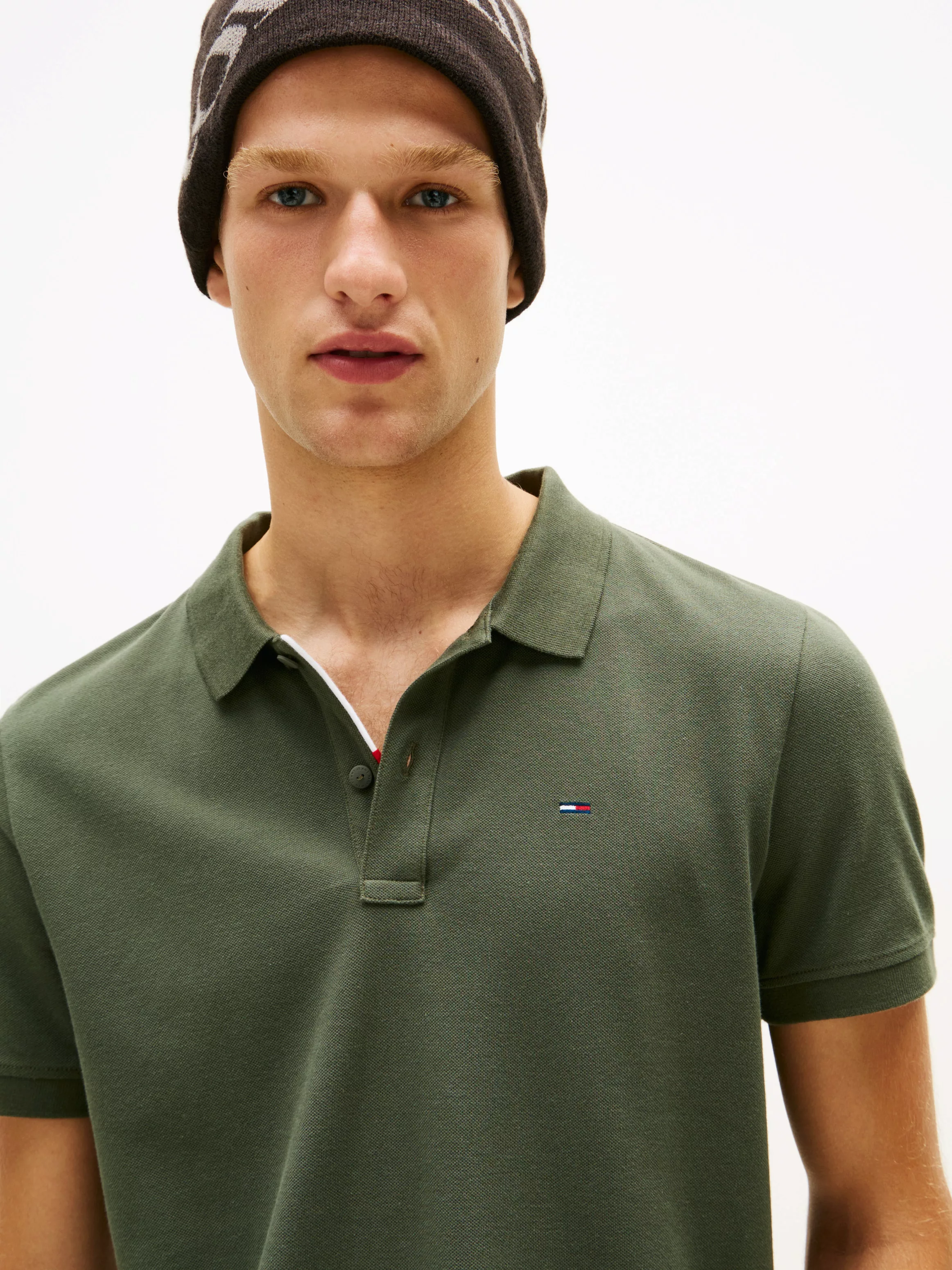 Tommy Jeans Poloshirt "TJM SLIM PLACKET POLO EXT" günstig online kaufen