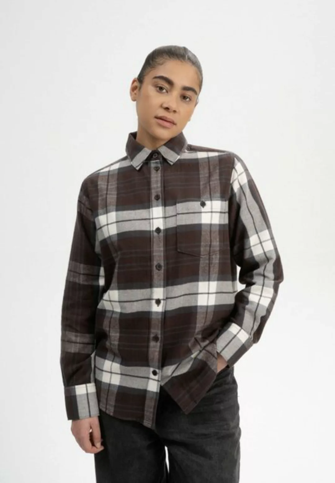 MELA Flanellhemd Flanell Shirt AKHELA clean günstig online kaufen