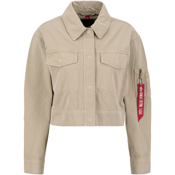 Alpha Industries  Jacken Deck Jacket Cropped Wmn - vintage sand günstig online kaufen