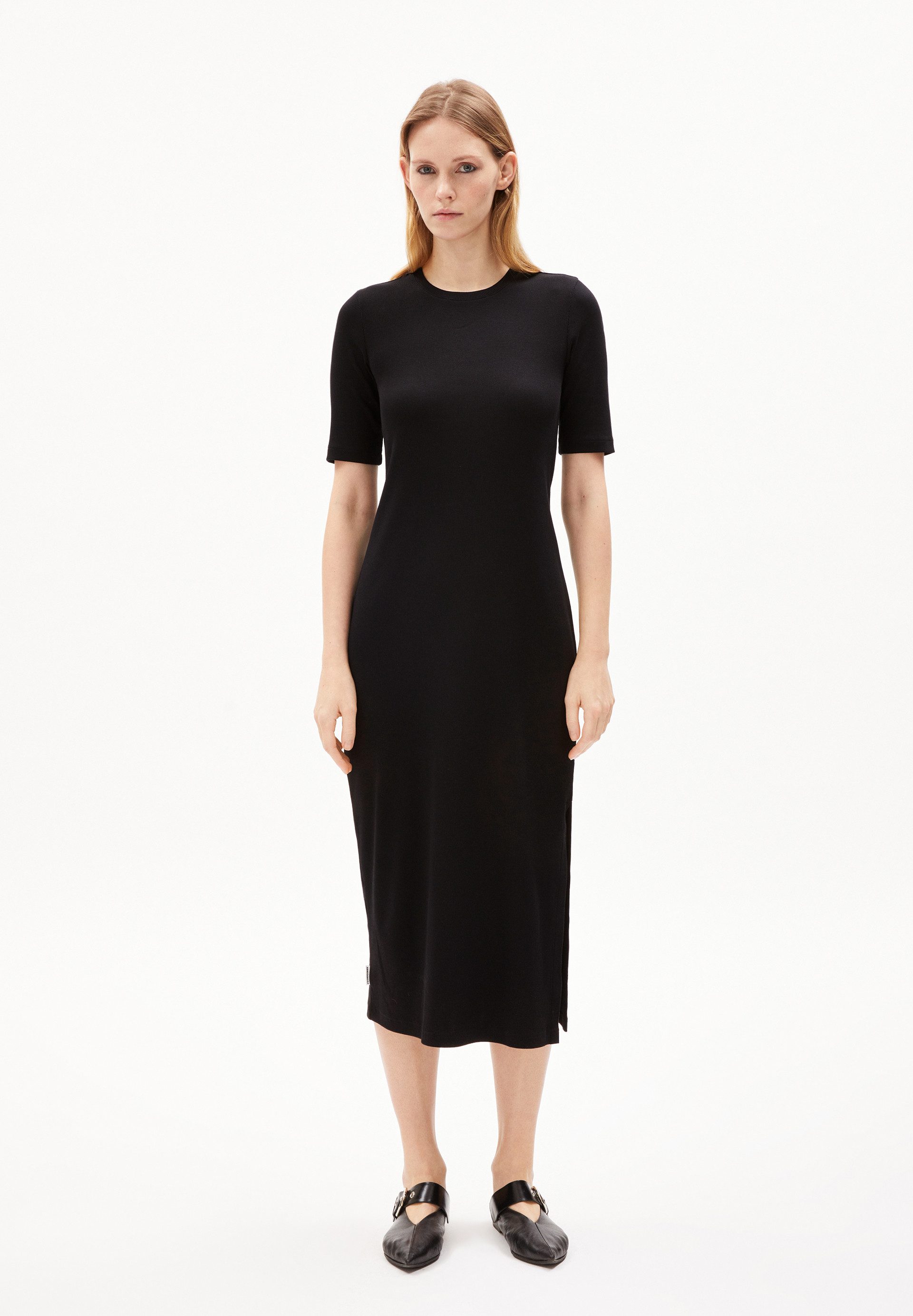 Armedangels Maxikleid SEHAARAA Ripp-Jerseykleid aus Bio-Baumwoll günstig online kaufen