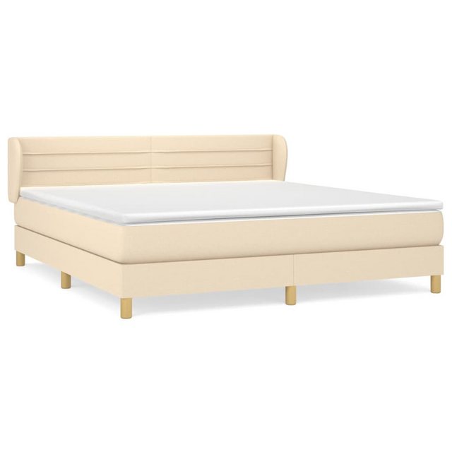 vidaXL Boxspringbett Bett Boxspringbett mit Matratze & Topper Stoff verschi günstig online kaufen