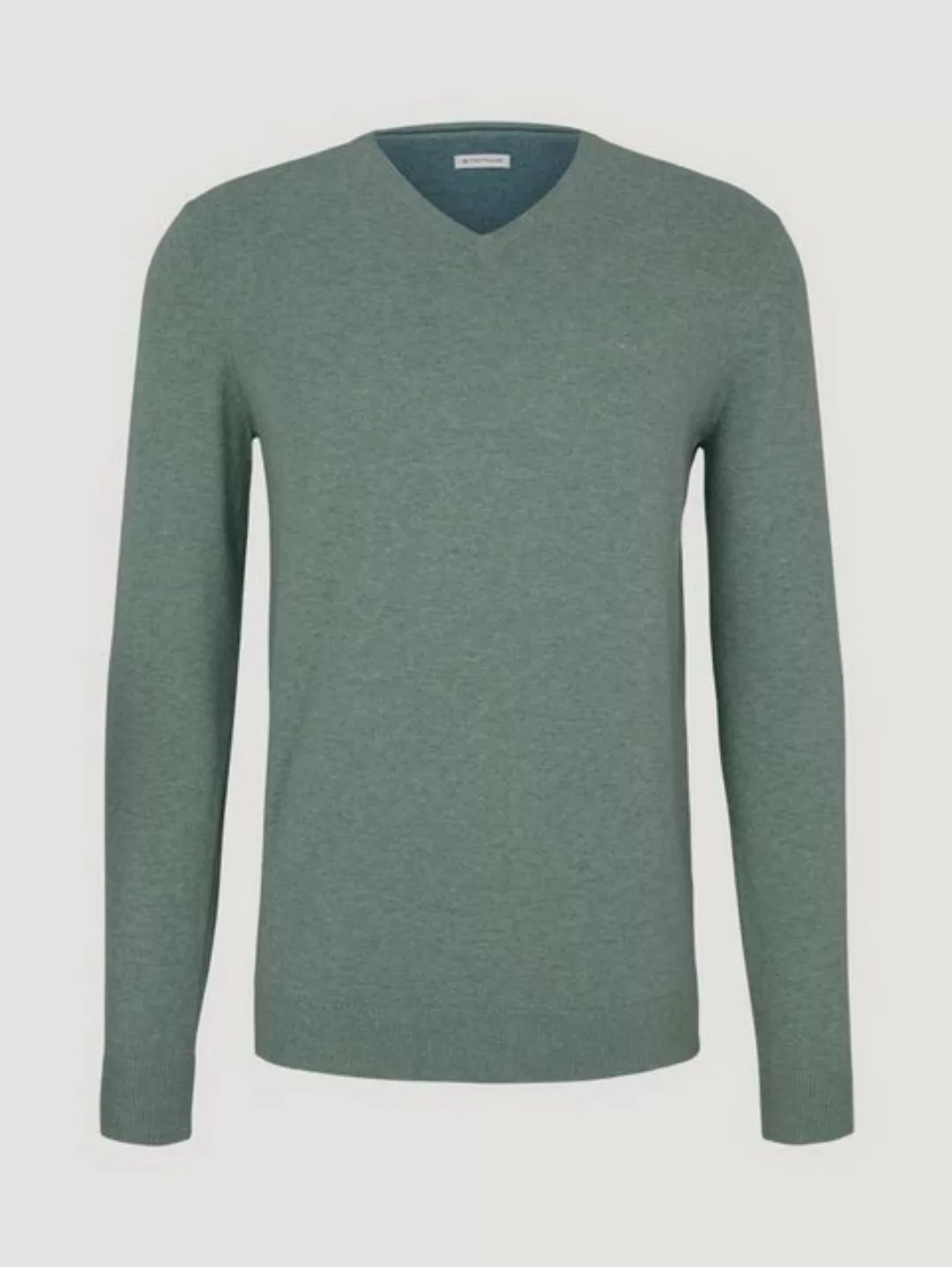TOM TAILOR Sweatshirt Basic V-Neck Sweater (1-tlg) günstig online kaufen