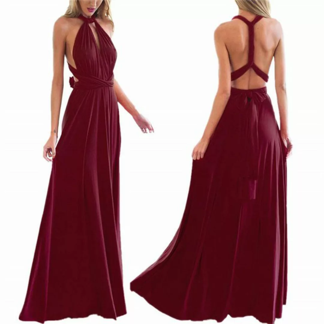 AFAZ New Trading UG Abendkleid Abendkleid Lang Damen Sexy Rückenfreies Mult günstig online kaufen