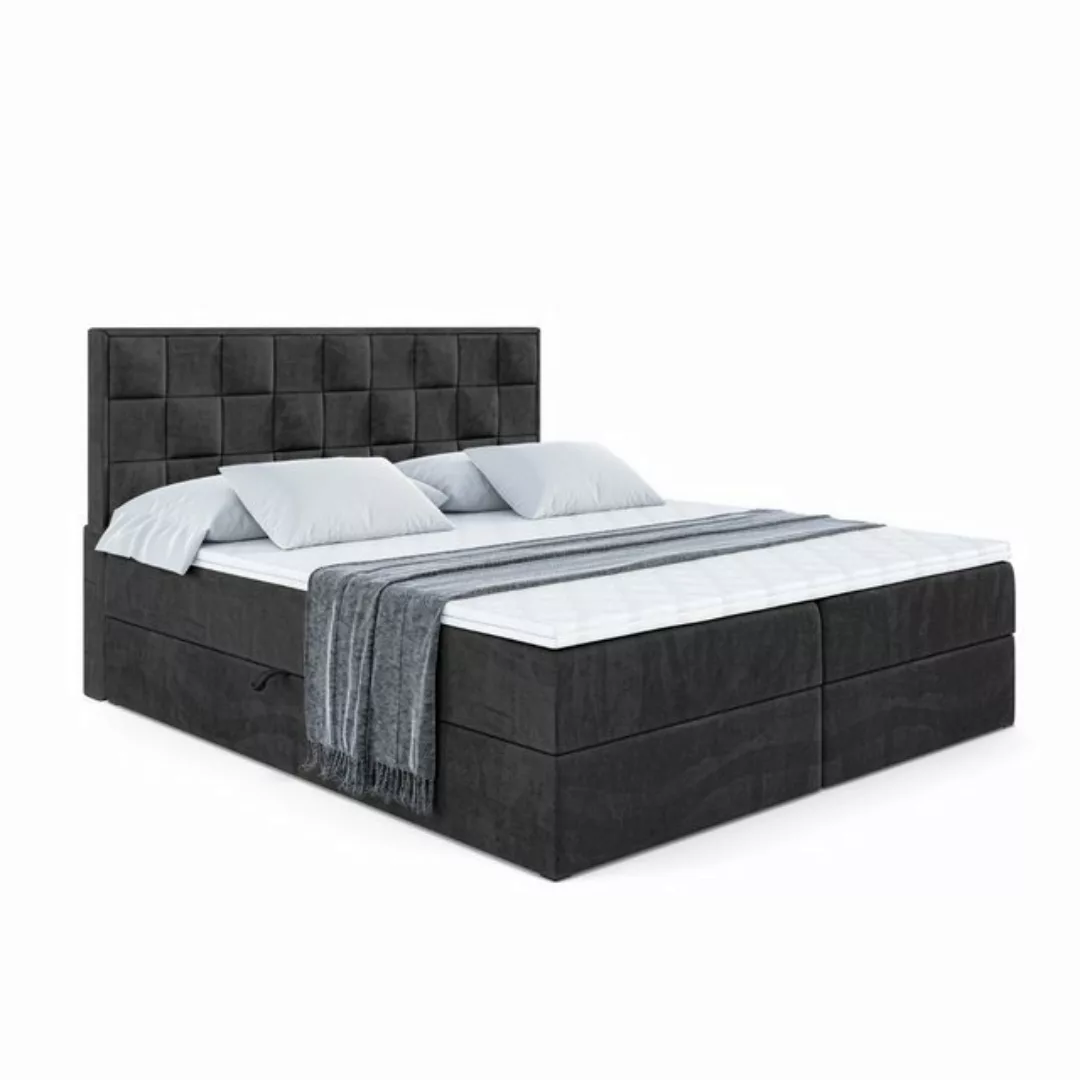 ALTDECOR Boxbett ZAFIRA-BZ (Multipocket-Matratze H4. H3 Matratze Bonellfede günstig online kaufen