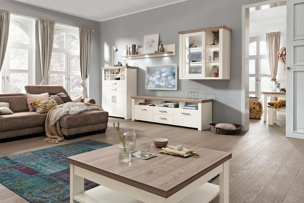 set one by Musterring Wandregal "York", in drei Größen und Farben, Beleucht günstig online kaufen