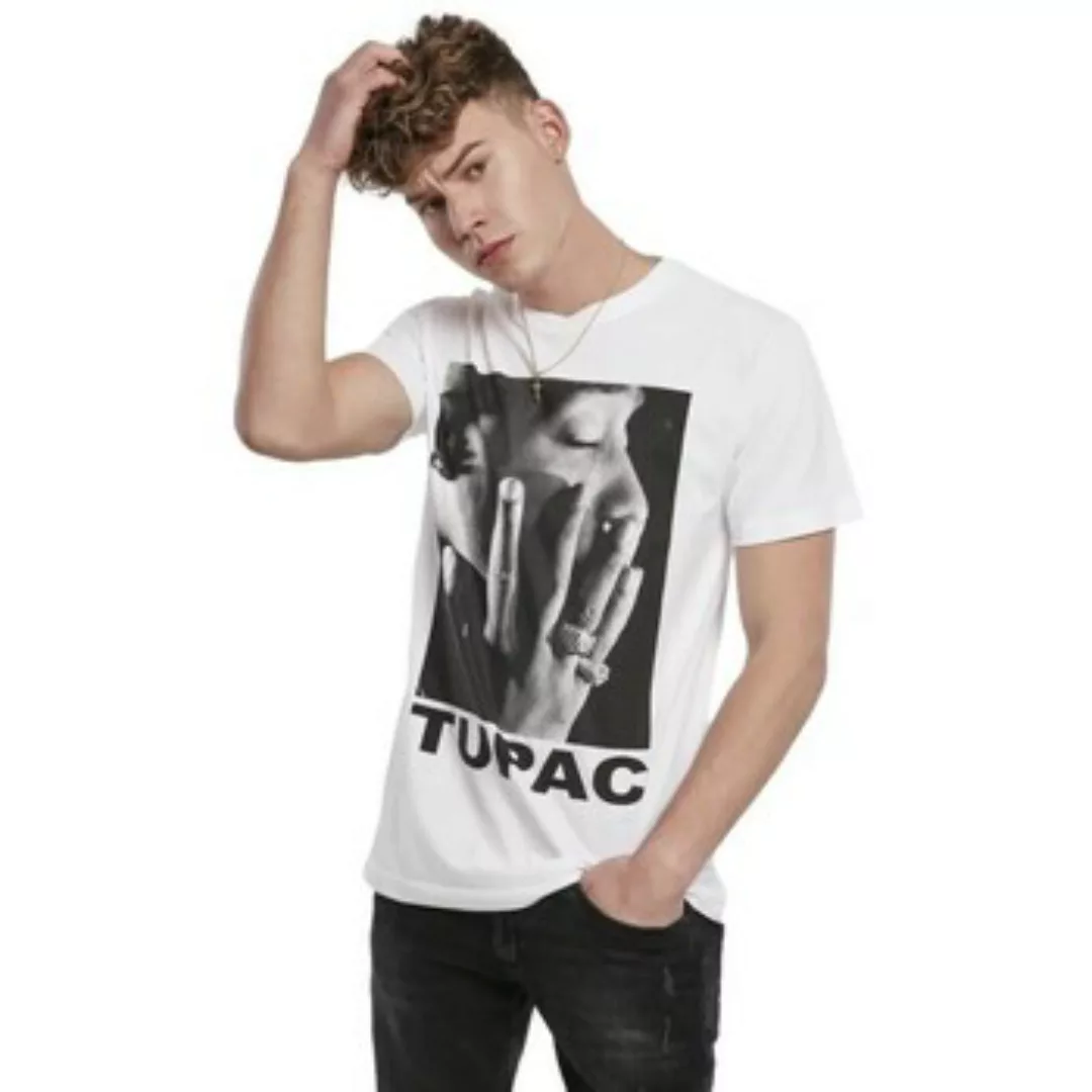 MisterTee T-Shirt MisterTee Herren Tupac Profile Tee (1-tlg) günstig online kaufen