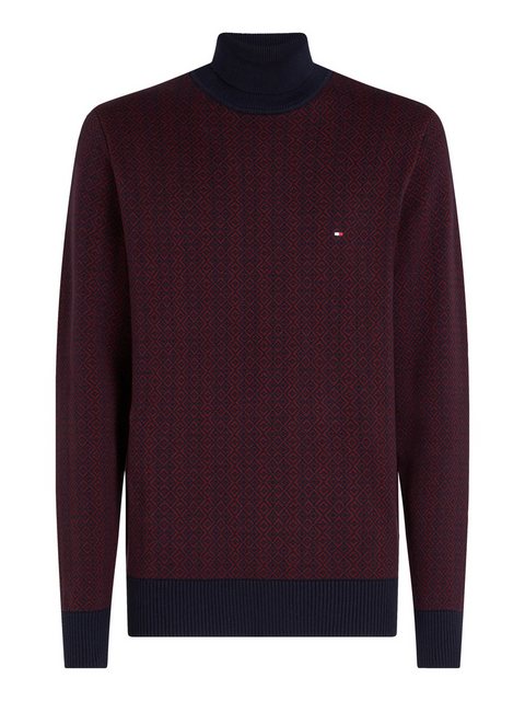 Tommy Hilfiger Rollkragenpullover GIFTING 2 TONE FAIRISLE ROLL NK zweifarbi günstig online kaufen