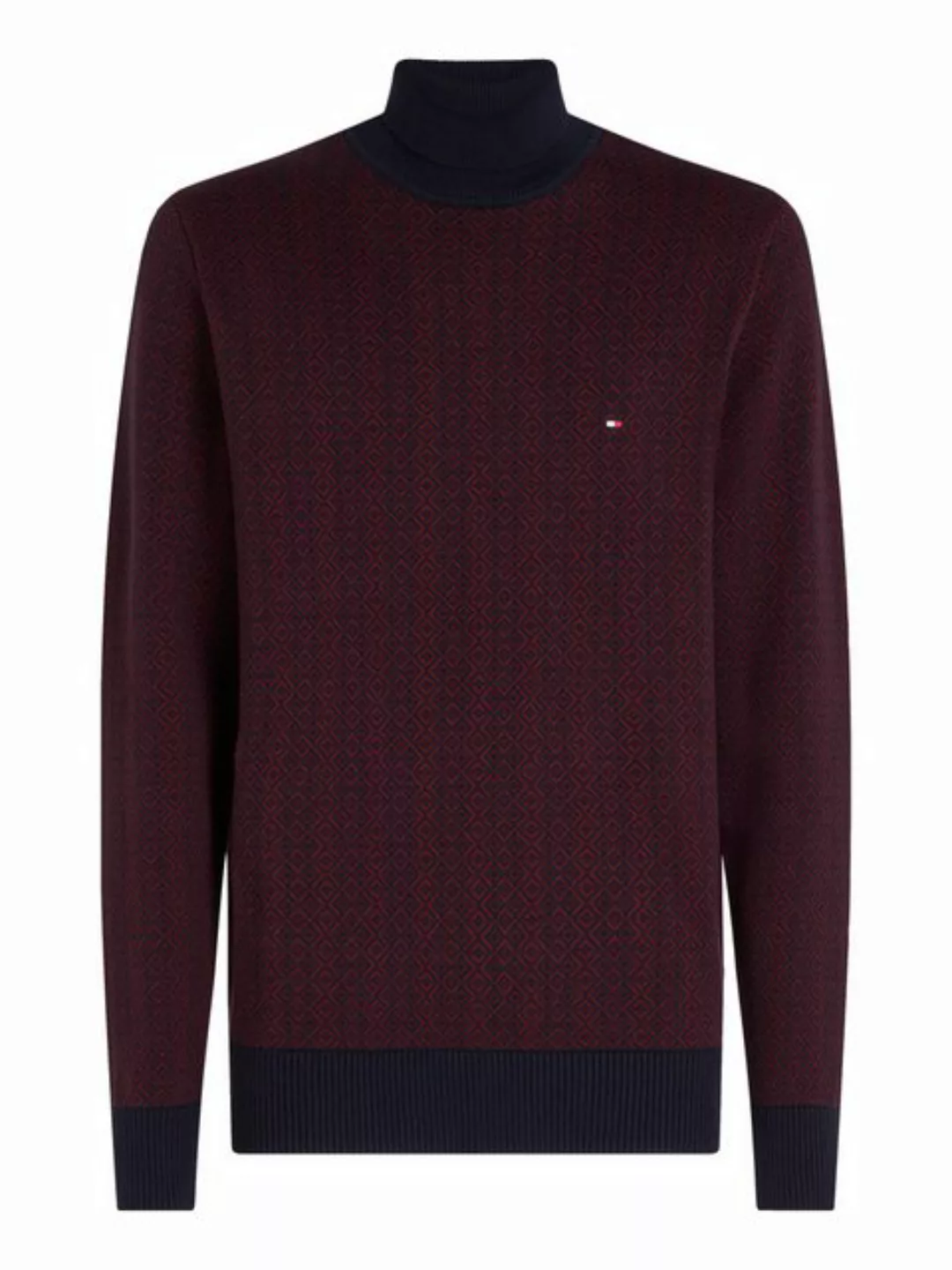 Tommy Hilfiger Rollkragenpullover GIFTING 2 TONE FAIRISLE ROLL NK zweifarbi günstig online kaufen