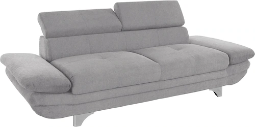 COTTA 3-Sitzer "Enterprise", Big-Sofa, mit Armteilverstellung & Kopfteilver günstig online kaufen