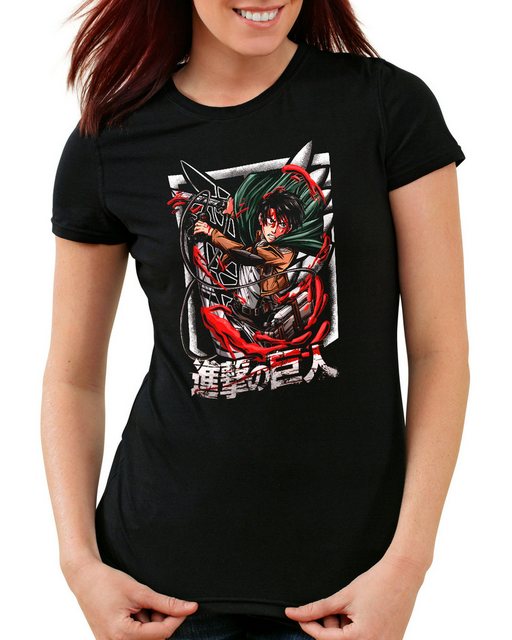 style3 T-Shirt Eren X Attack attack on titan anime japan manga aot günstig online kaufen