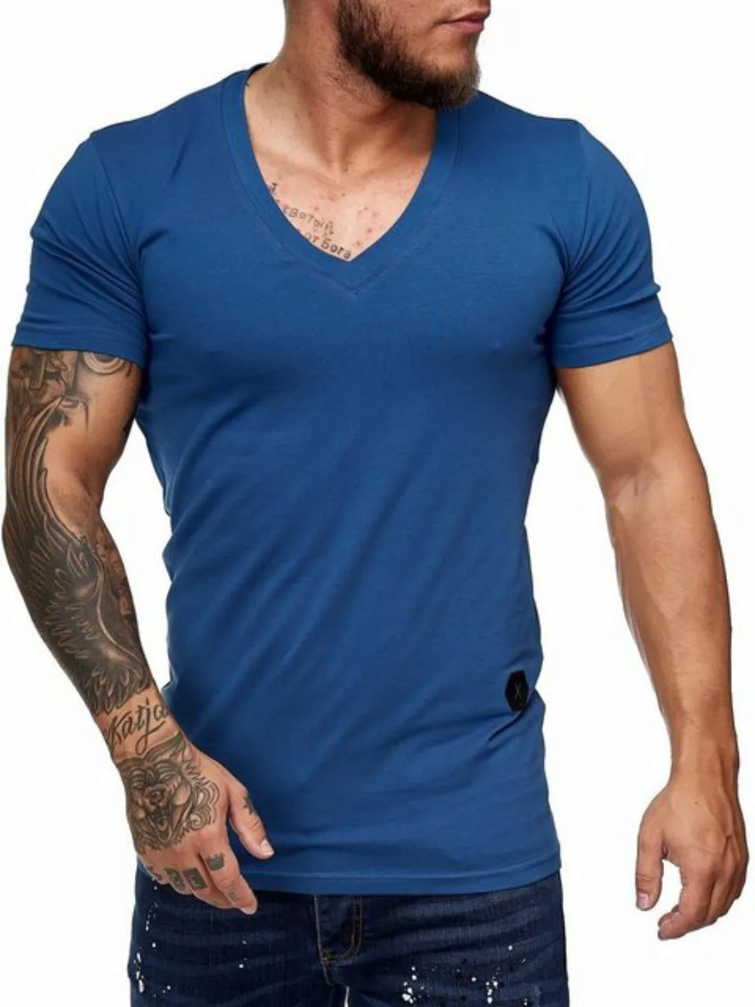 OneRedox T-Shirt 8031ST (Shirt Polo Kurzarmshirt Tee, 1-tlg) Fitness Freize günstig online kaufen