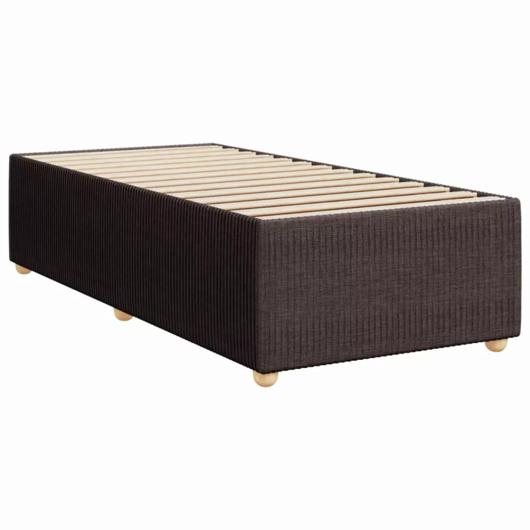 vidaXL Bett Bettgestell ohne Matratze Dunkelbraun günstig online kaufen