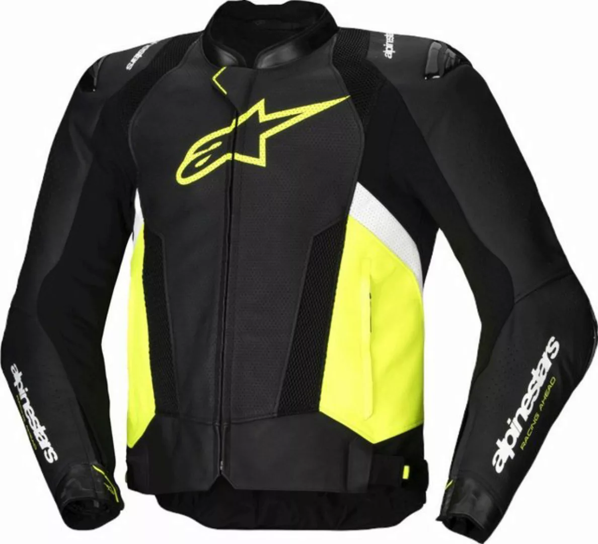 Alpinestars Motorradjacke Missile V3 Airflow perforierte Motorrad Lederjack günstig online kaufen