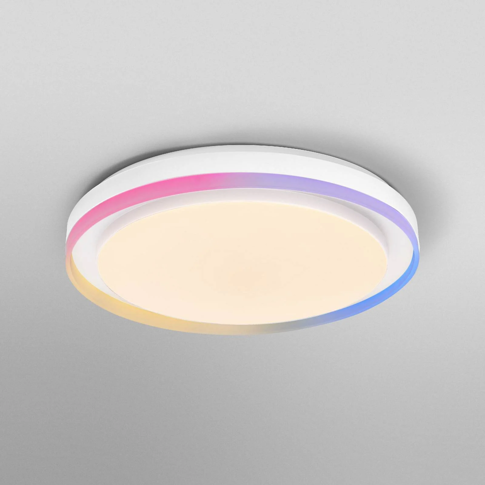 OSRAM SMART+ WiFi Deckenlampe ORBIS ZEST, weiß 50 cm RGB CCT günstig online kaufen