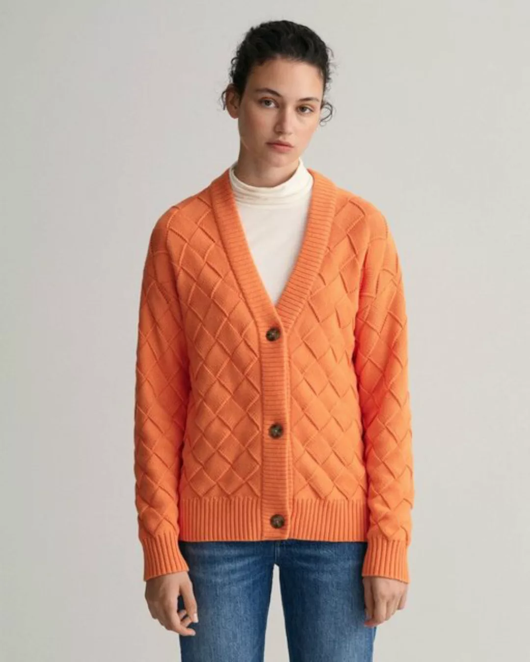 Gant Strickjacke Strick-Cardigan günstig online kaufen