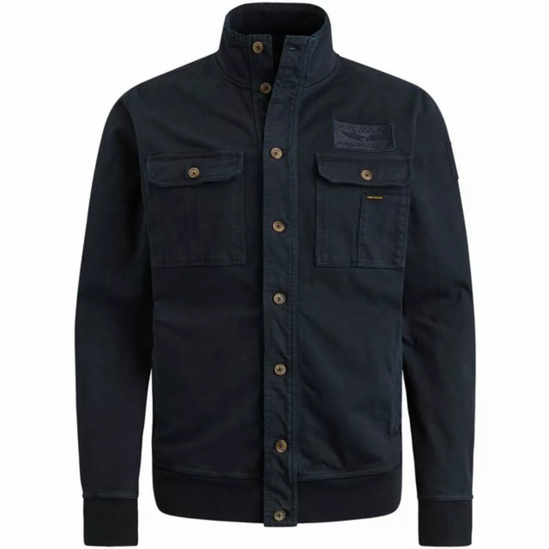 PME LEGEND Strickjacke Button jacket open end jersey günstig online kaufen