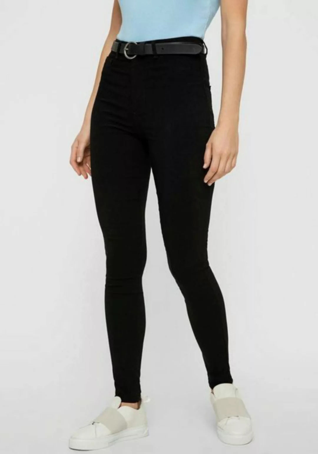 Pieces High Skinny Wear Jegging XL Black günstig online kaufen