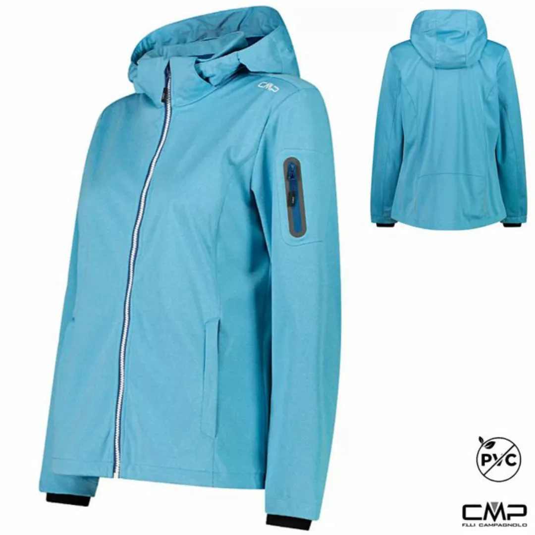 CMP Hardshelljacke CMP - Damen wasserdichte Softshelljacke Zip Hood, blau günstig online kaufen