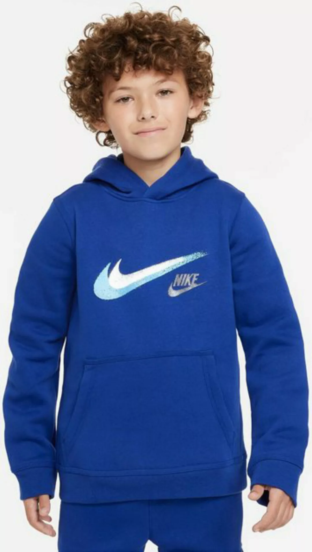 Nike Sweatshirt B NSW SI FLC PO HOODY BB DEEP ROYAL BLUE günstig online kaufen