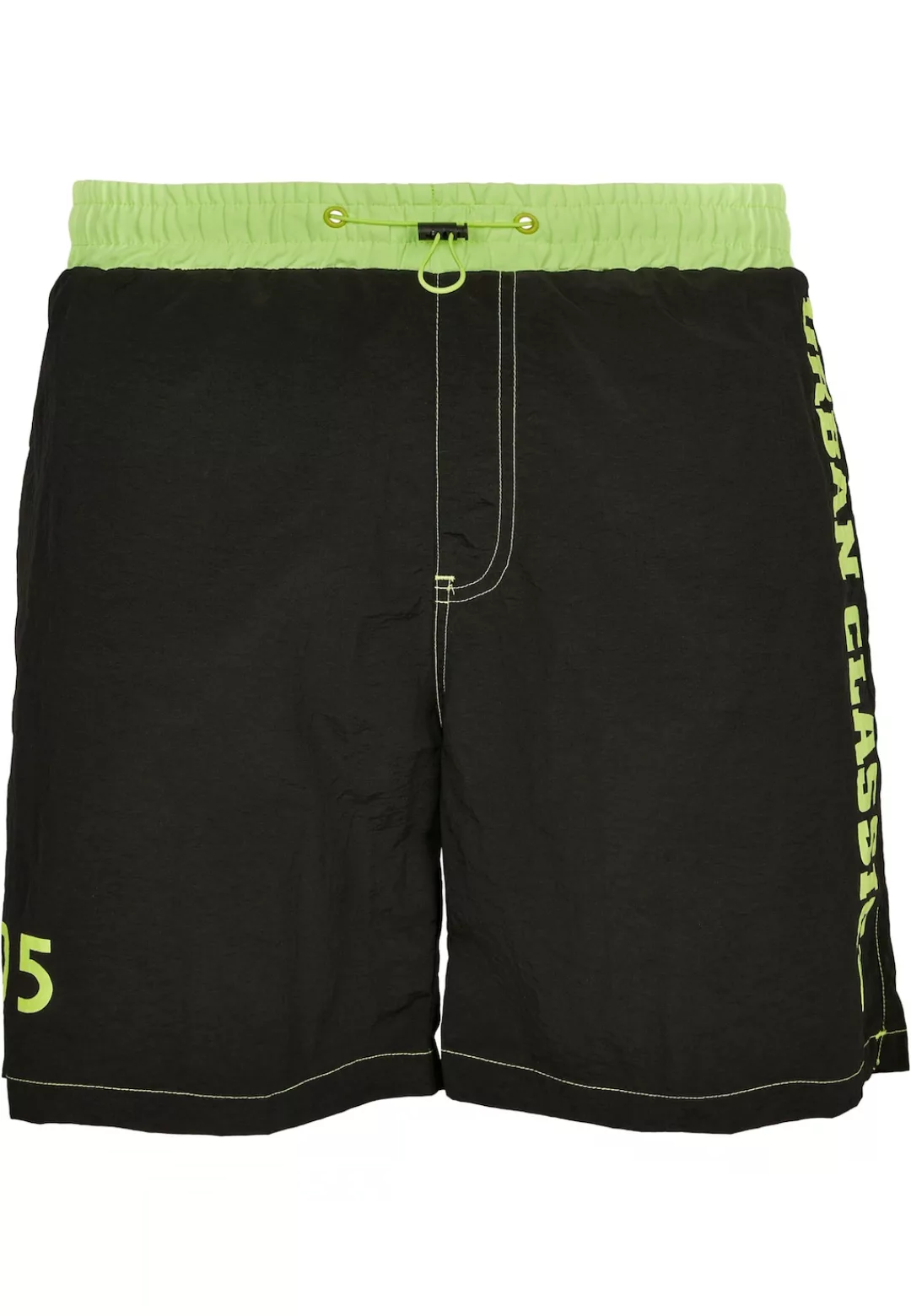 URBAN CLASSICS Badeshorts "Urban Classics Herren UC Logo Swim Shorts" günstig online kaufen