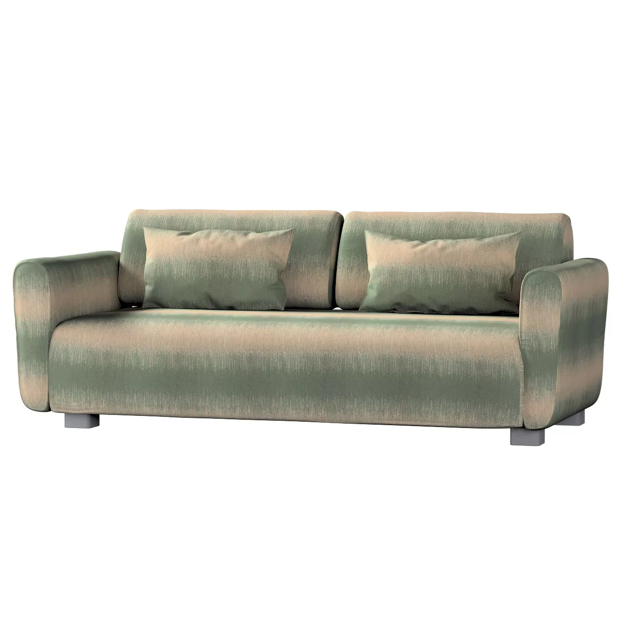 Bezug für Mysinge 2-Sitzer Sofa, grün-beige, Sofabezug Mysinge 2-Sitzer, Li günstig online kaufen