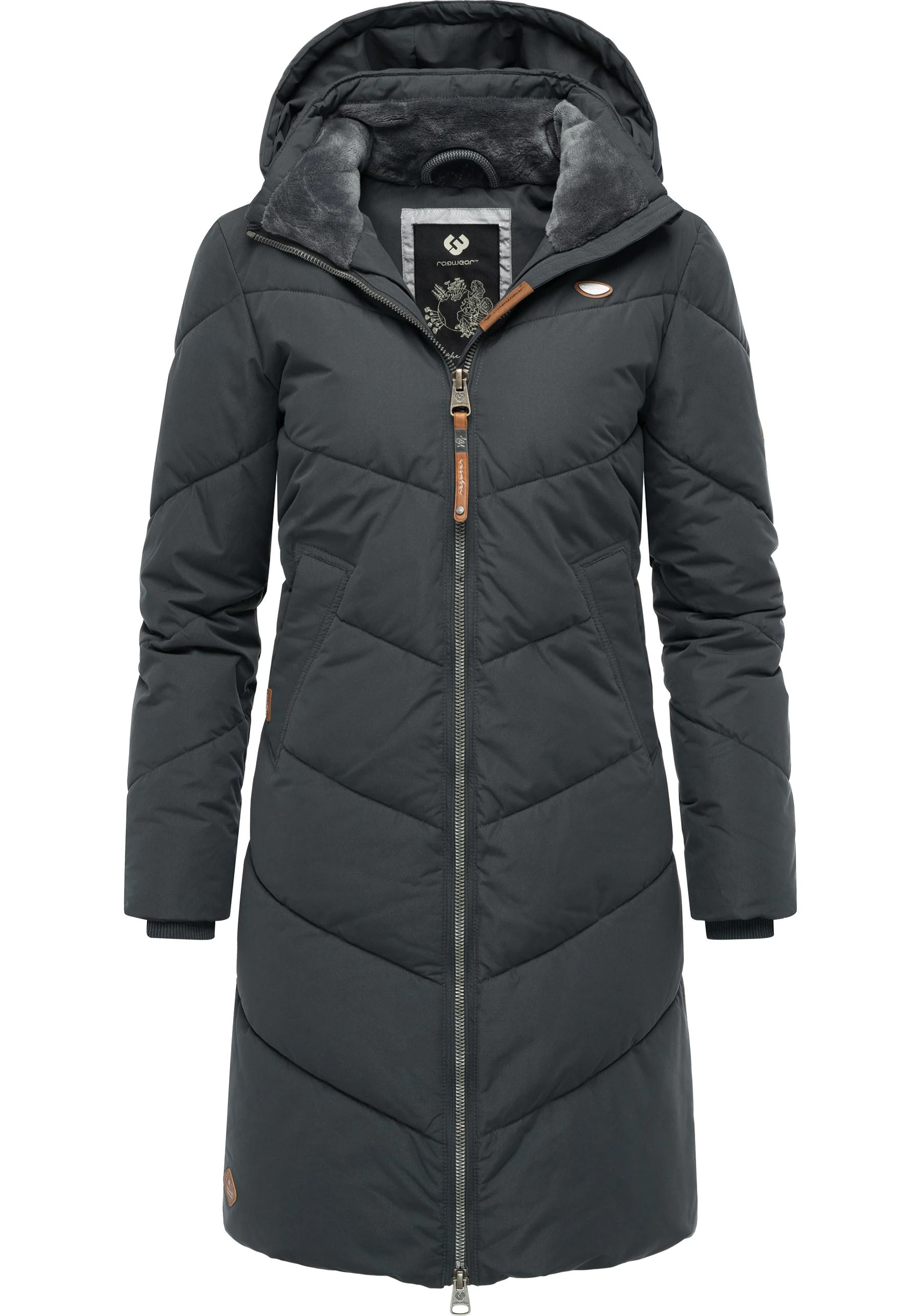 Ragwear Wintermantel "Rebelka", wasserdichter Winterparka mit abnehmbarer K günstig online kaufen