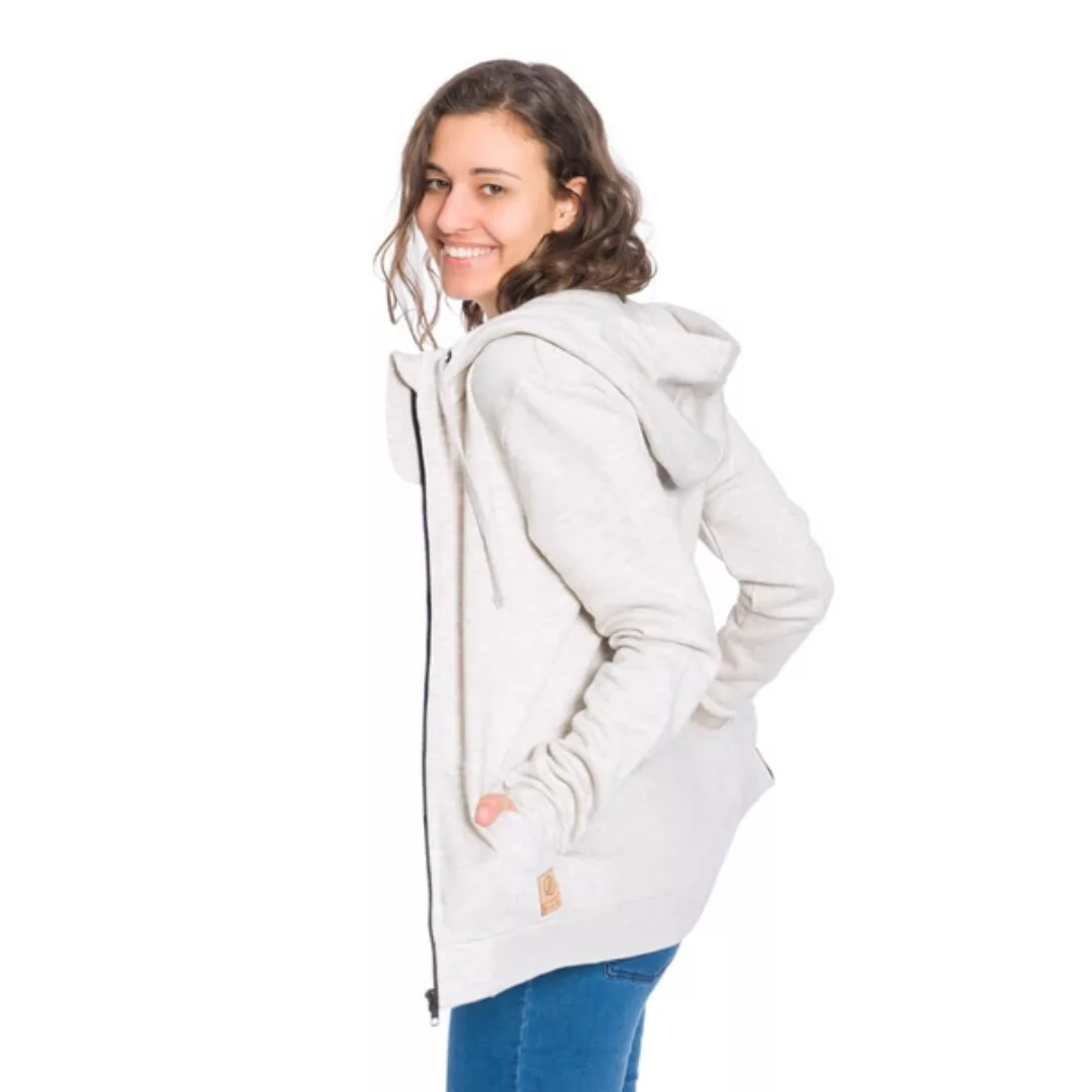 365 Zip-hoody Modal (Tencel) Damen Grau günstig online kaufen