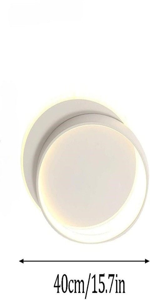 Goeco LED Deckenleuchte LED Aluminium Deckenleuchte, günstig online kaufen