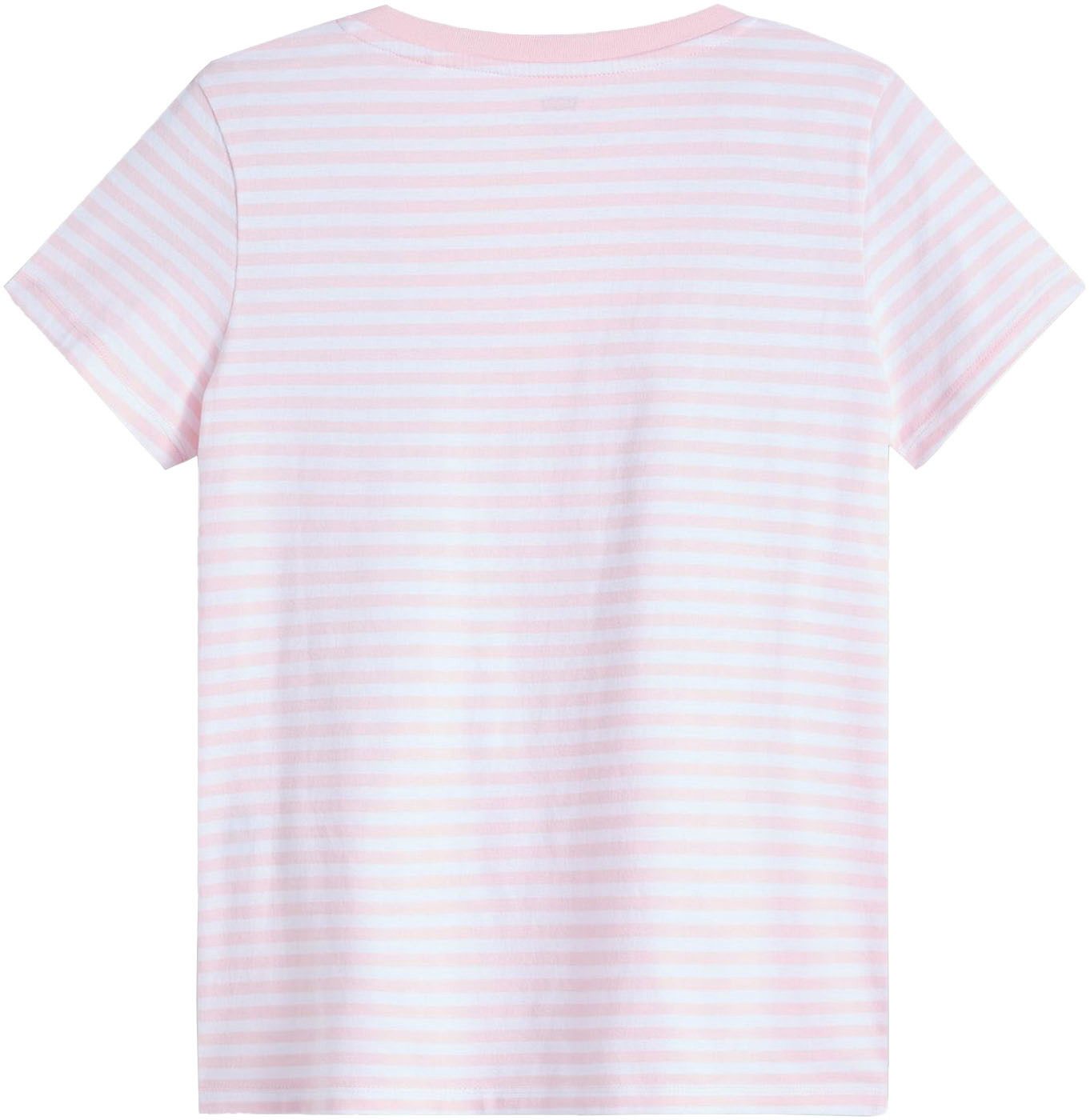 Levi's® V-Shirt PERFECT VNECK mit Mini-Batwing-Logostickerei günstig online kaufen