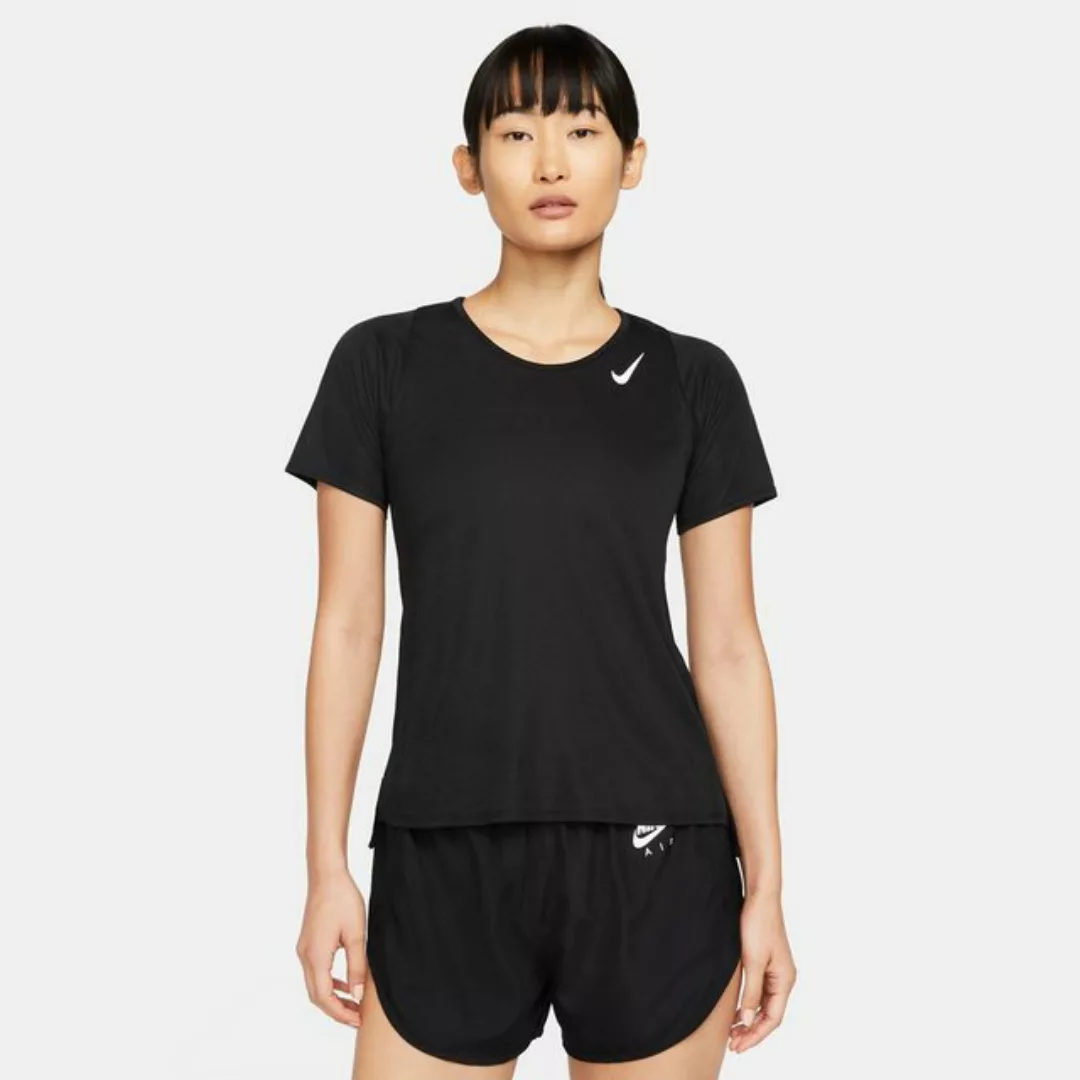 Nike T-Shirt W NK DF RACE TOP SS BLACK/WHITE günstig online kaufen