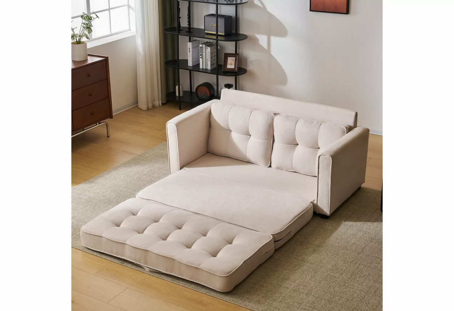 HAUSS SPLOE Sofa Schlafsofa mit SchlafsofaTagesbett Polstermöbel Wohnzimmer günstig online kaufen