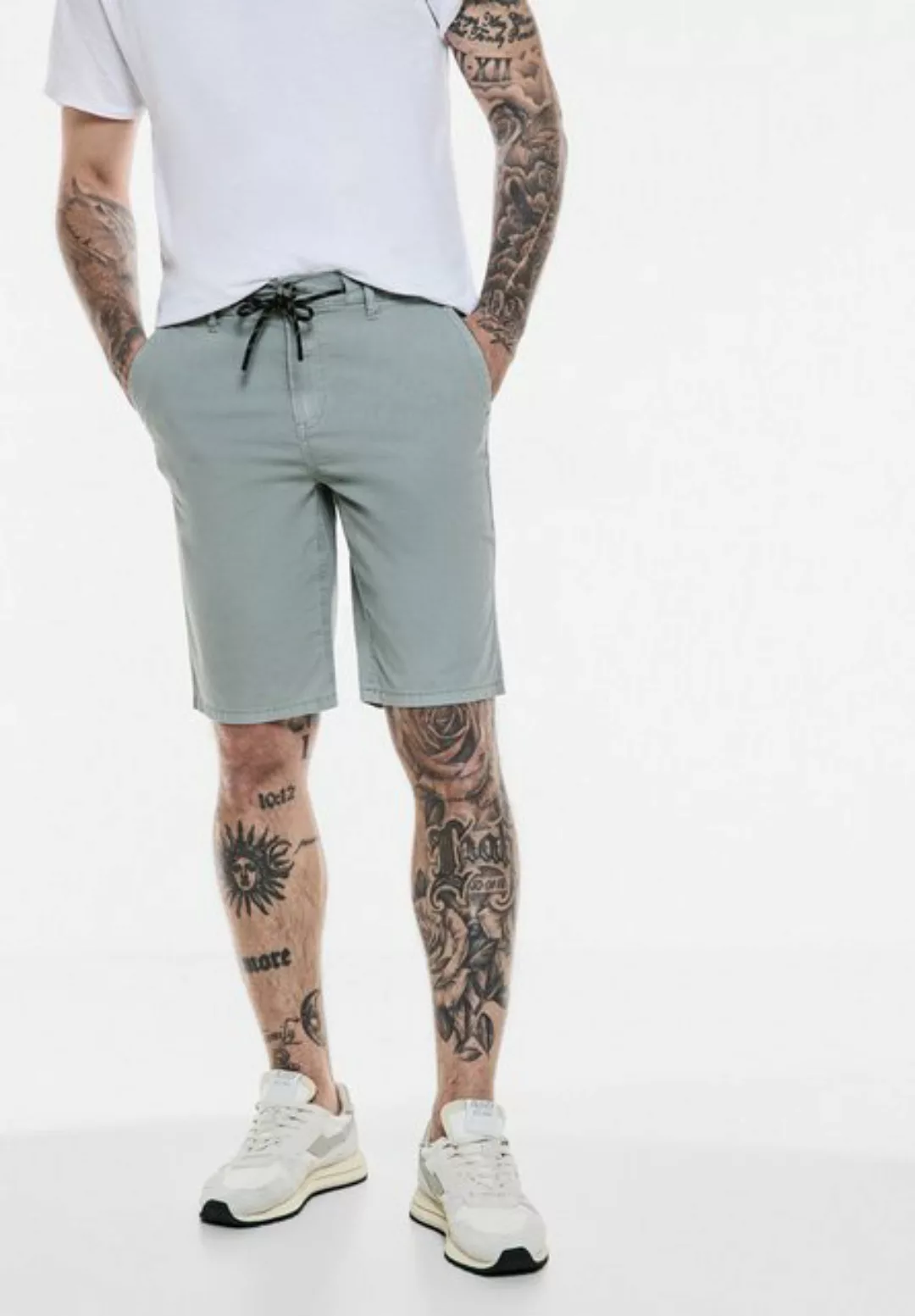 STREET ONE MEN Chinohose mit Tunnelzugband günstig online kaufen