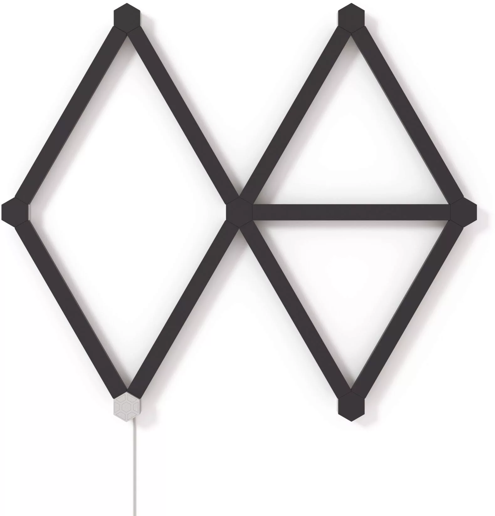 nanoleaf Dekolicht »Nanoleaf Lines Skin Black Matte 9pcs«, 9 PK Dekorative günstig online kaufen