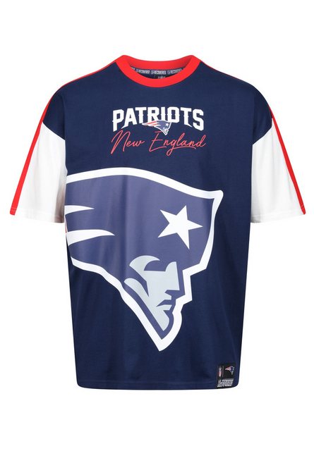 Recovered T-Shirt NFL Patriots New England Cut and Sew Oversized günstig online kaufen