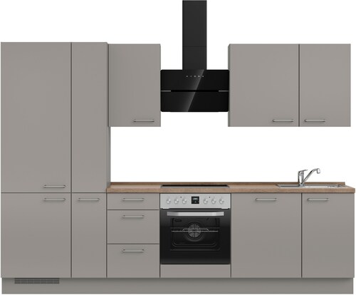 nobilia® Küchenzeile »"Laser II"«, vormontiert, Ausrichtung wählbar, Breite günstig online kaufen