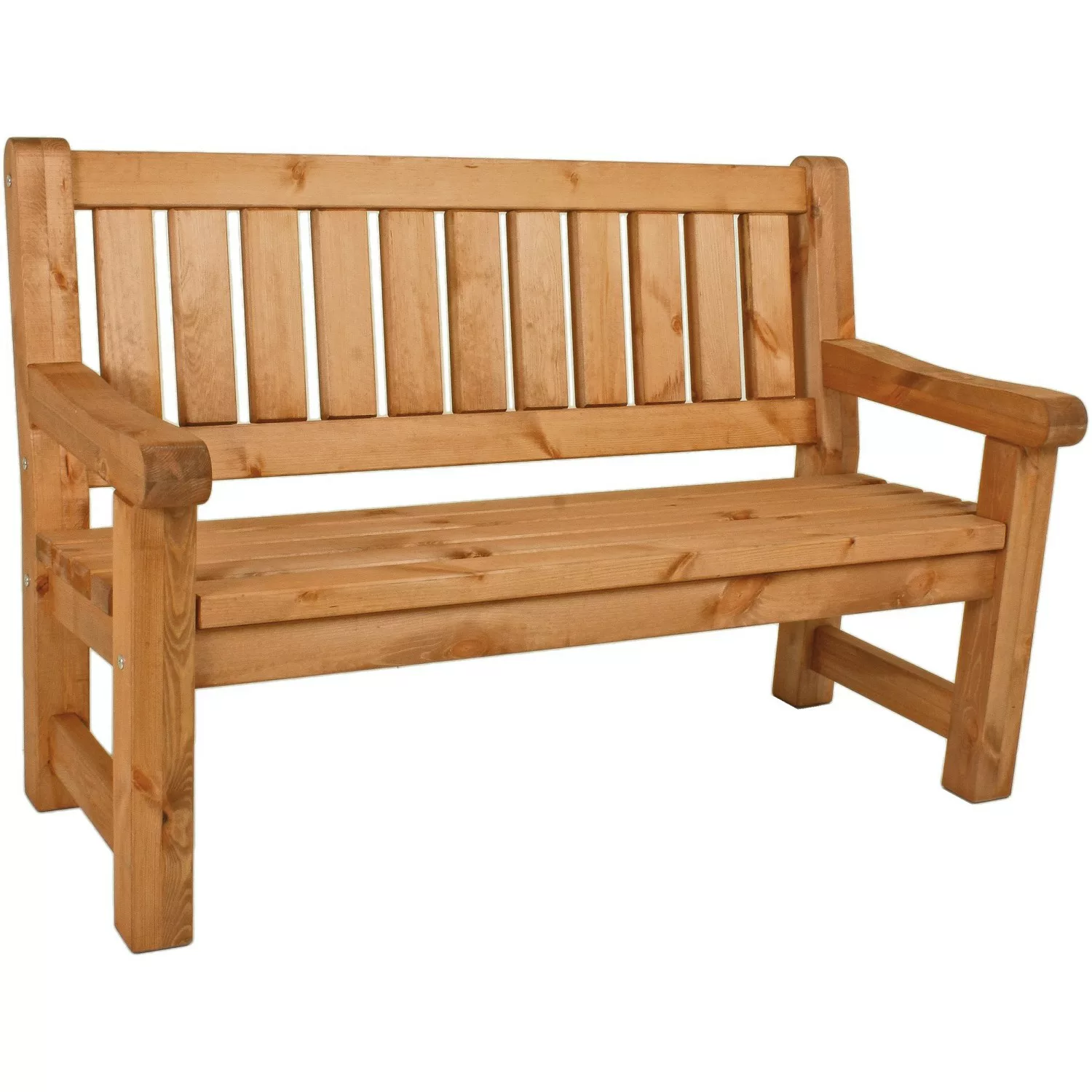 Garden Pleasure Bank Allgäu 2-Sitzer Braun FSC® günstig online kaufen