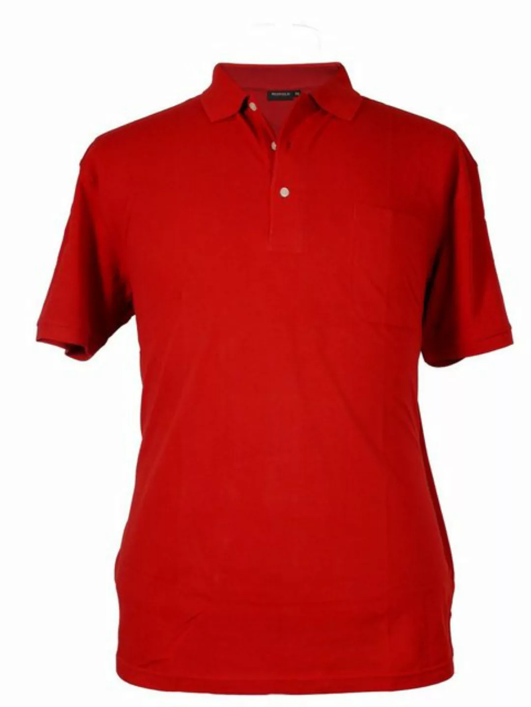 redfield Poloshirt Redfield Kurzarmpolo in Übergrößen, rot günstig online kaufen