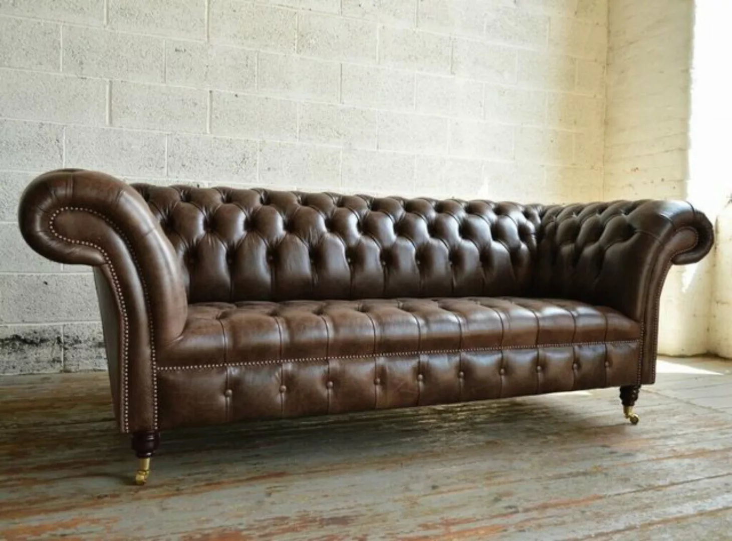 JVmoebel Chesterfield-Sofa, Chesterfield Couch Polster Sofas Klassischer Si günstig online kaufen
