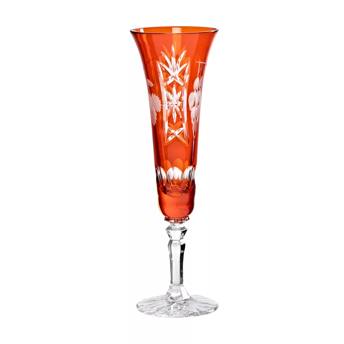 Sektglas Sektkelch Champagnerglas Handgeschliffen Traube Kristall Glas 140 günstig online kaufen