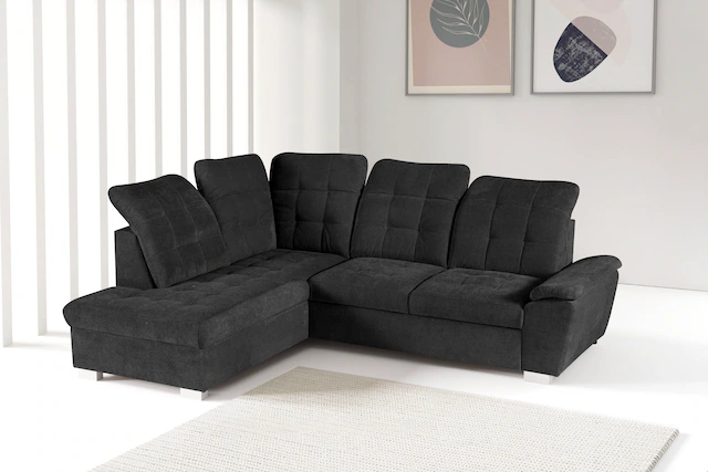 WERK2 Ecksofa »Brindisi, Multifunktion, bequem & komfortabel, Breite 263cm, günstig online kaufen