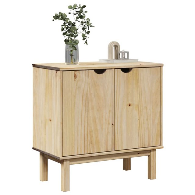 vidaXL Aktenschrank Flurschrank OTTA 75x40x75 cm Massivholz Kiefer günstig online kaufen