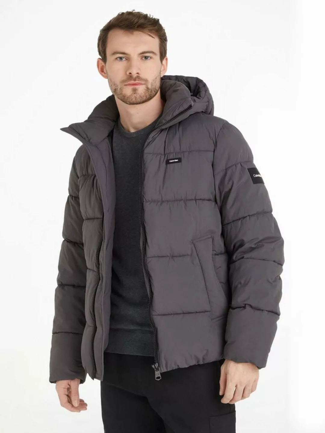 Calvin Klein Steppjacke mit Stehkragen günstig online kaufen