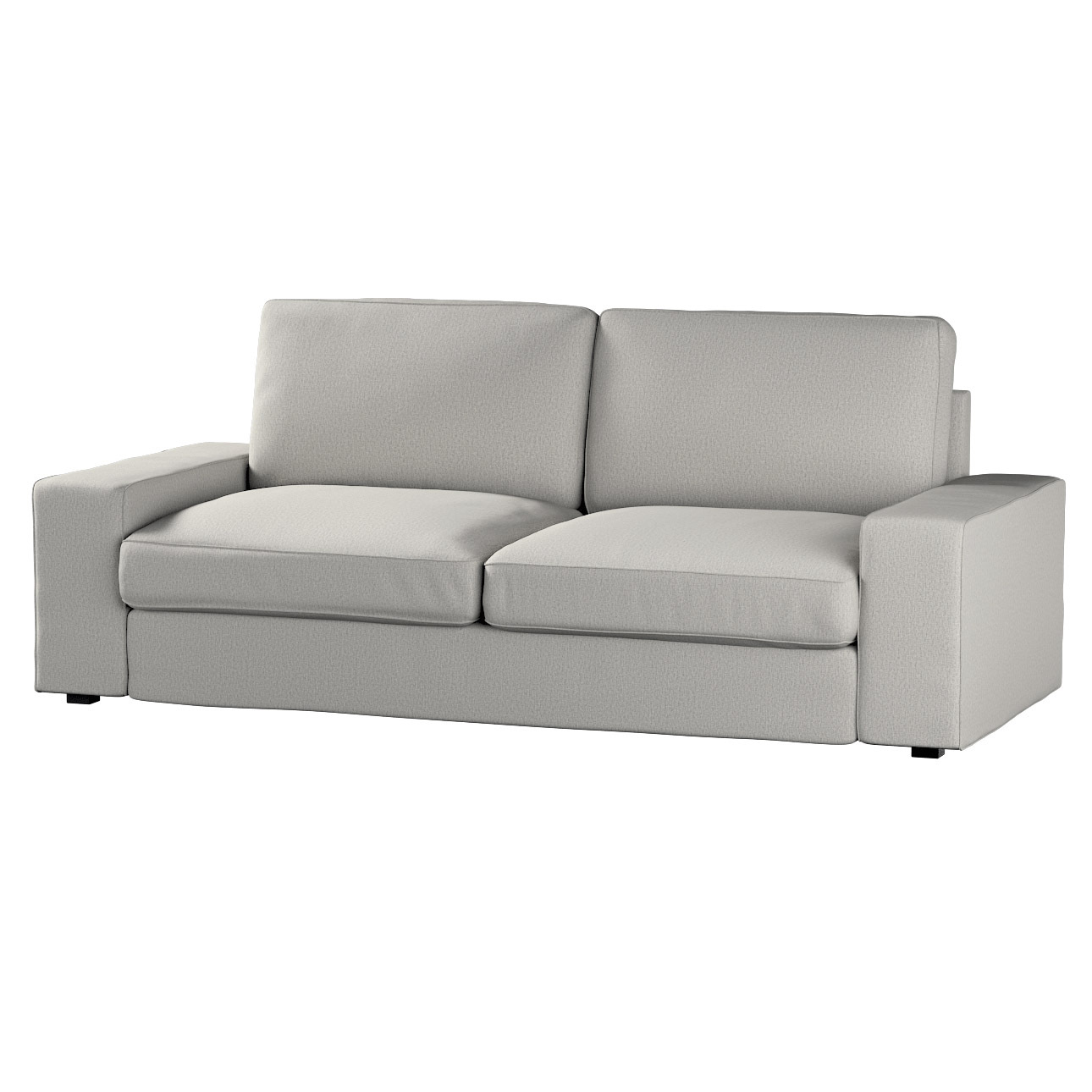 Bezug für Kivik 3-Sitzer Sofa, grau-beige, Bezug für Sofa Kivik 3-Sitzer, M günstig online kaufen